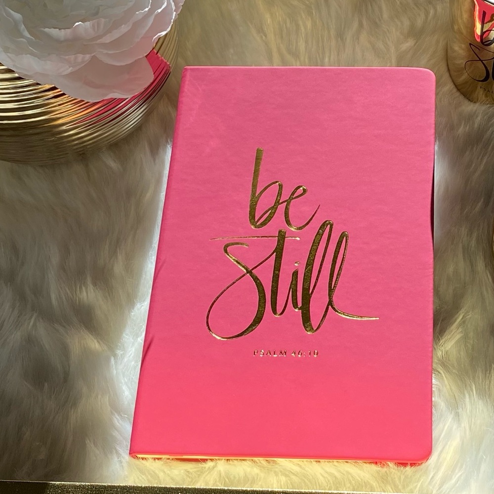 Be Still Journal Pink